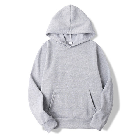 Image of Fashion Brand Men's Hoodies 2020 Spring Autumn Male Casual Hoodies Sweatshirts Men's Solid Color Hoodies Sweatshirt Tops