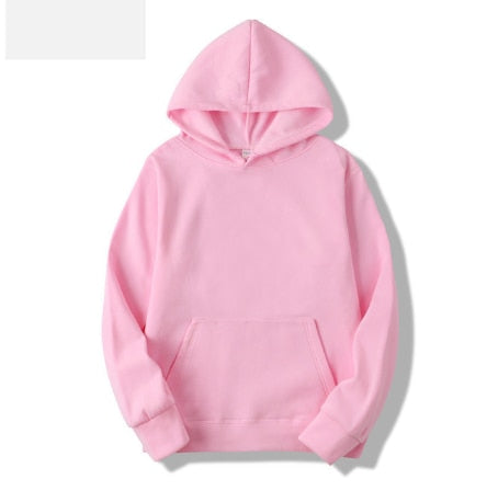 Image of Fashion Brand Men's Hoodies 2020 Spring Autumn Male Casual Hoodies Sweatshirts Men's Solid Color Hoodies Sweatshirt Tops