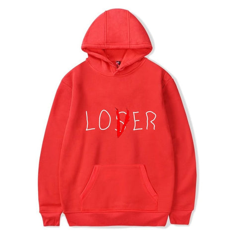 Image of Lover Loser Printed Hoodys Hoodie Vintage Vogue Ullzang Mens Hodies Autumn Winter Hoodies Sweatshirt Fleece Street for Women Men